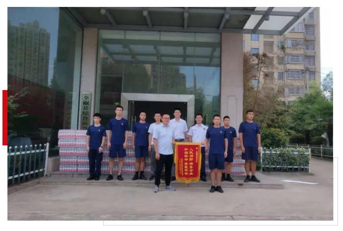 龍勝管走進(jìn)消防大隊慰問我們“最可愛的人”，共續(xù)軍民魚水情