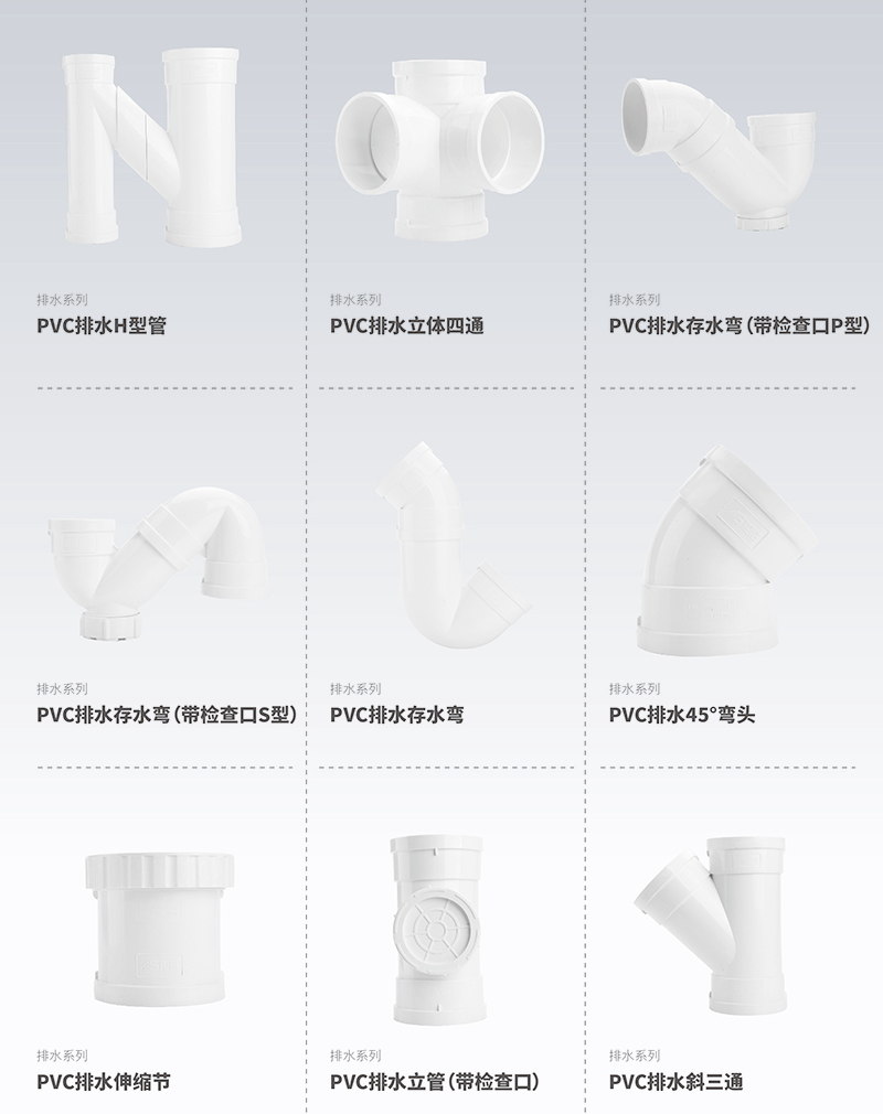 龍勝PVC-U靜音排水管系統(tǒng)