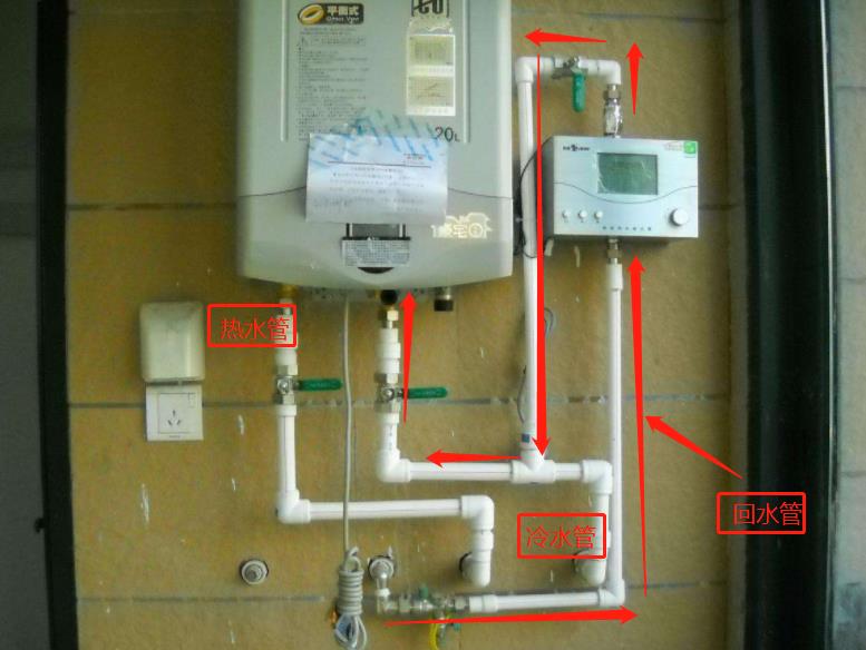 誰有回水管現(xiàn)場安裝圖？只需看這2個位置即可！