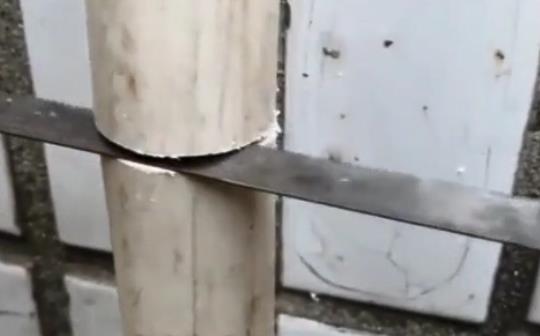 pvc管中間斷了拼接視頻分享，這個(gè)思路還是比較實(shí)用的！