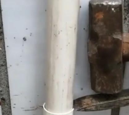 pvc管中間斷了拼接視頻分享，這個(gè)思路還是比較實(shí)用的！