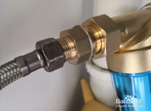 廚房水管前置過濾器安裝圖文說明，7張圖7個步驟，立馬學會！