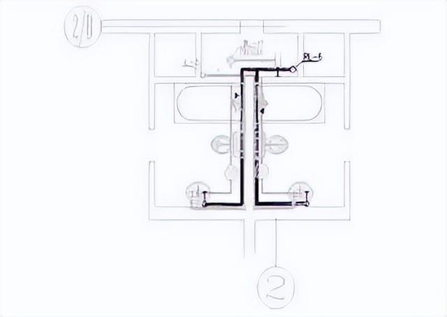 三層熱水回水系統(tǒng)圖實(shí)例施工，連十層圖紙都有！快快學(xué)習(xí)一波！